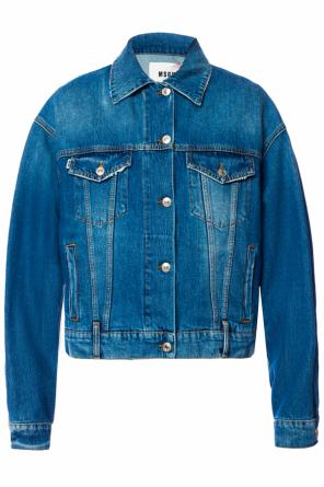 Denim jacket with logo, zdjęcie 1 Denim jacket with logo od MSGM